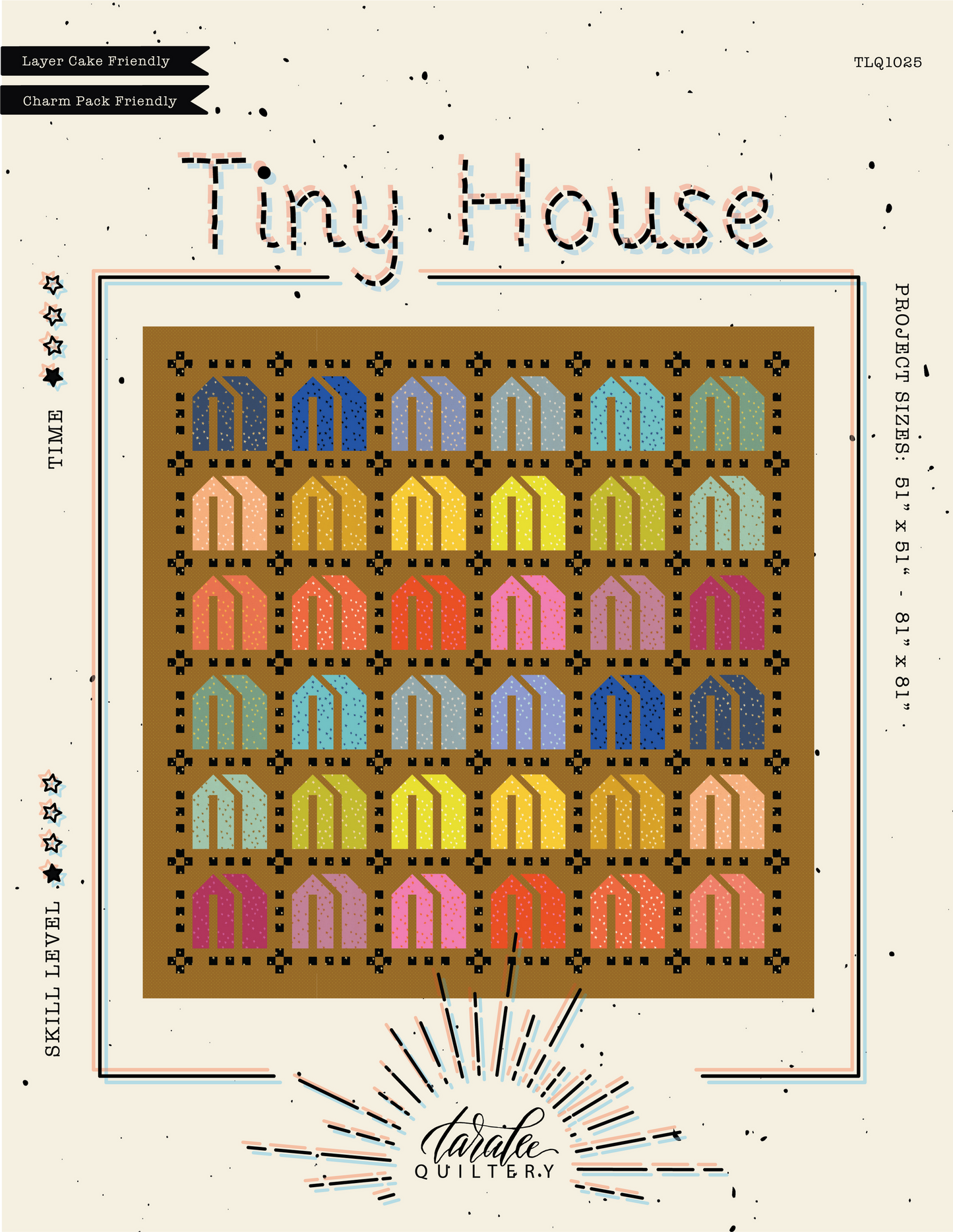 Tiny House Quilt Pattern by Taralee Quiltery