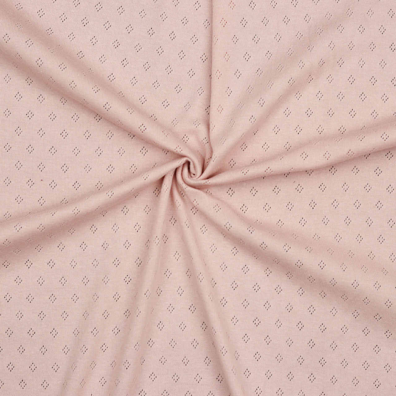 ROSE Pointoille Knit by Verhees Textiles 54" Wide