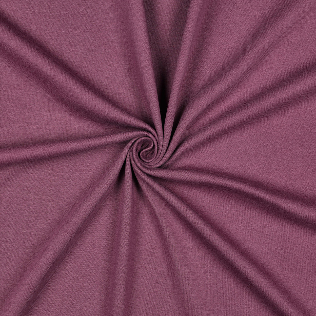 EGGPLANT Organic Interlock Jersey Knit by Verhees Textiles 58" Wide
