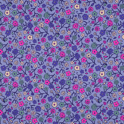Neon Flowers by Verhees Textiles 58" Wide Jersey Knit