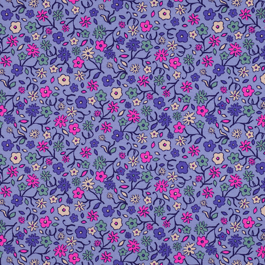 Neon Flowers by Verhees Textiles 58" Wide Jersey Knit