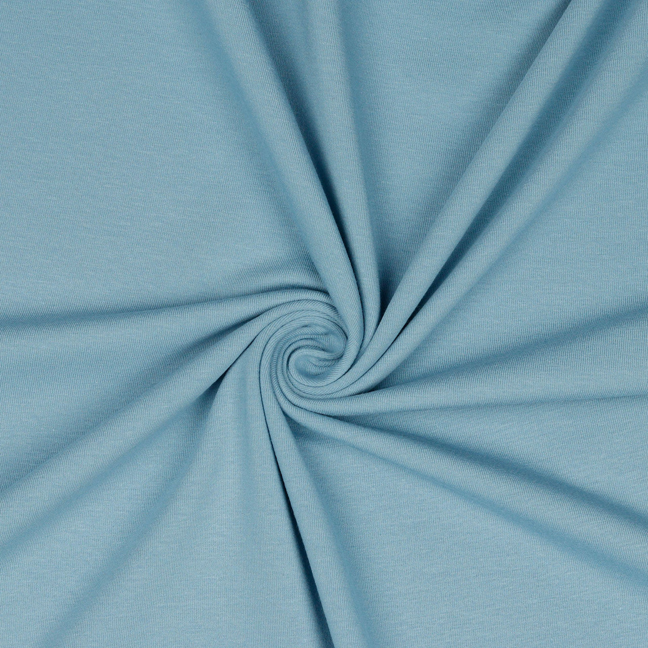 BLUE SHADOW Organic Jersey Knit by Verhees Textiles 58" Wide