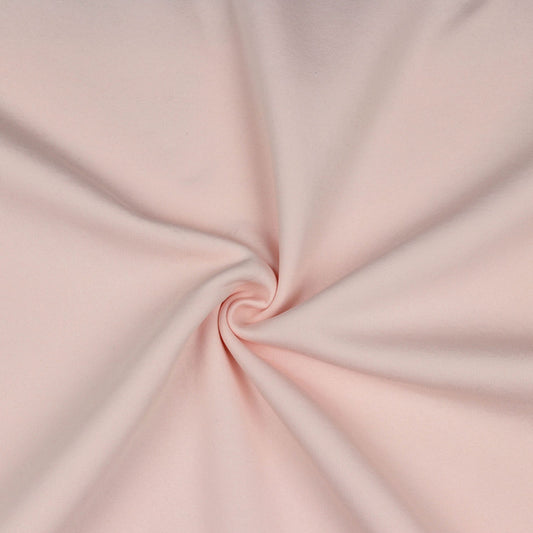 SOFT ROSE Jogging Jersey Fleece by Verhees Textiles 63" Wide