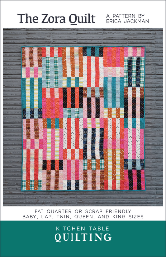 The Zora Quilt by Kitchen Table Quilting
