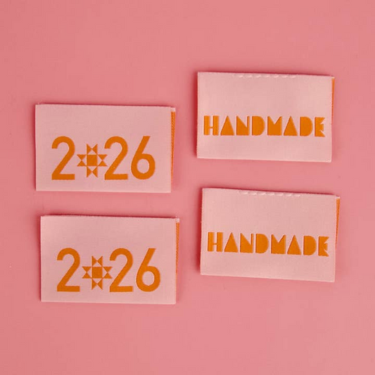 Handmade 2026 Sew In Labels by Kati Cupcake