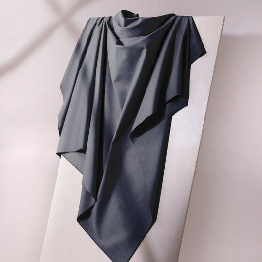 DEEP CHARCOAL Gabardine Light 58" wide by Atelier Brunette