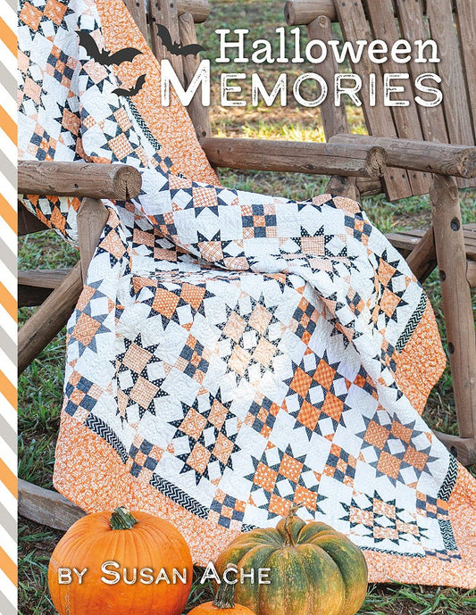 Halloween Memories Quilt and Cross Stitch by Susan Ache