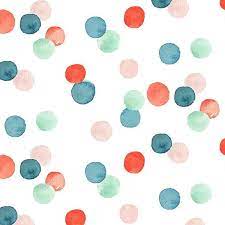 WHITE Winter Dots from Baby It's Cold Outside by Clara Jean, Dear Stella