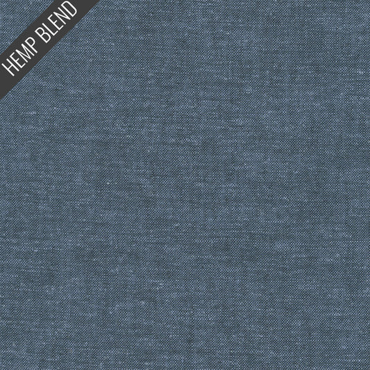 INDIGO Hemptex Chambray by Robert Kaufman