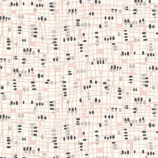 SHELL PINK Abstract from Rancho Relaxo by Libs Elliott