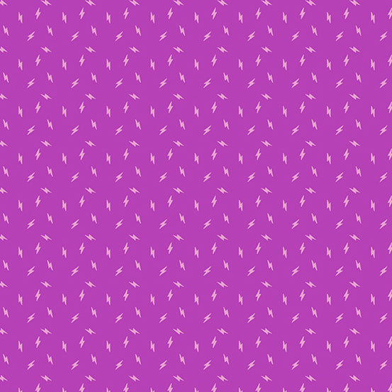 GRAPE CRUSH, Lightning Bolt, Atomic by Libs Elliott for Andover Fabrics