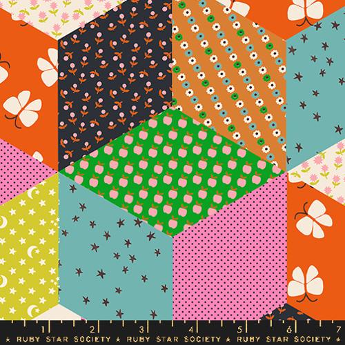 VIVID, Tumbling Blocks, Ooh Lucky Lucky  by Alexia Marcelle Abegg, Ruby Star Society