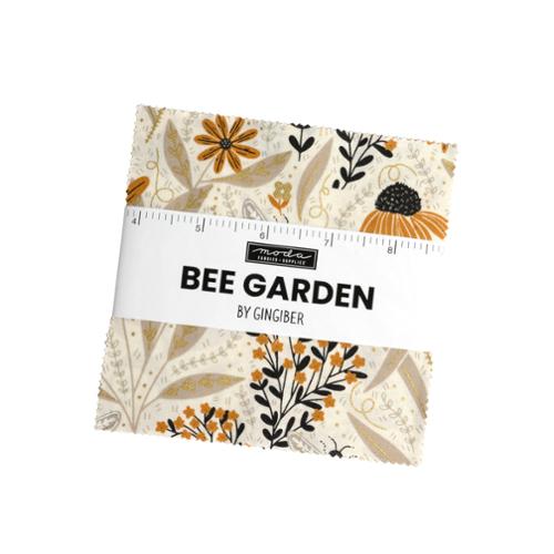 5" Charm Pack of Bee Garden by Gingiber for Moda Fabrics