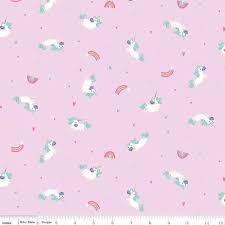 PINK Unicorn Kingdom from Riley Blake