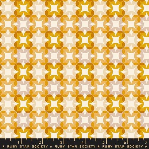 GOLDENROD Flower Plaid from Woodland Park by Rashida Coleman Hale for Ruby Star Society