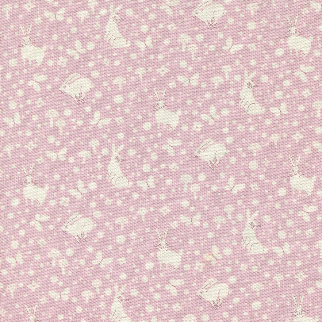 MAUVE Wonder Dot from Love Letter by Lizzy House, Moda Fabrics