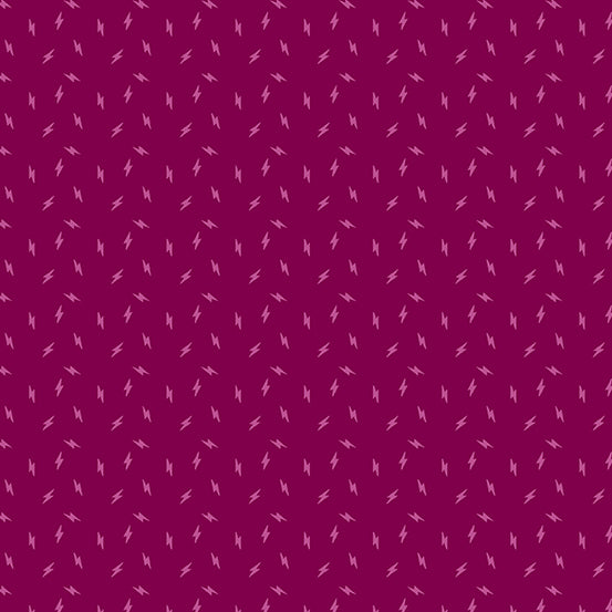 CHERRY, Lightning Bolt, Atomic by Libs Elliott for Andover Fabrics