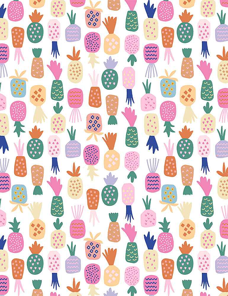 WHITE Pineapples from What's the Scoop? Dear Stella