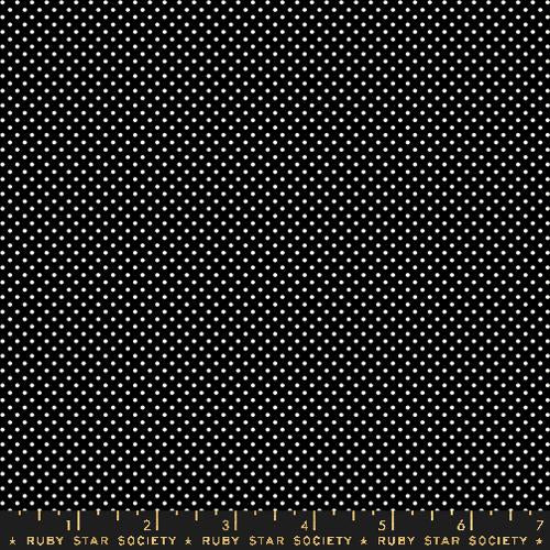 BLACK, Mini Dot, Ooh Lucky Lucky  by Alexia Marcelle Abegg, Ruby Star Society
