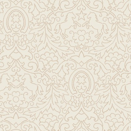 CREAM Decorative Stitch, Quiltin' Cowgirls from Maywood Studio