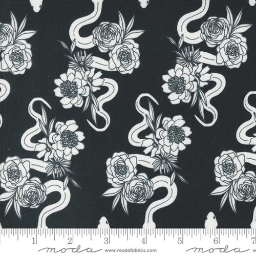 MIDNIGHT GHOST Slithering Snakes from Noir by Alli K Design, Moda