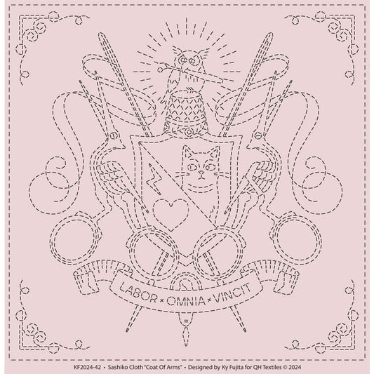 Sashiko Cloth Coat of Arms