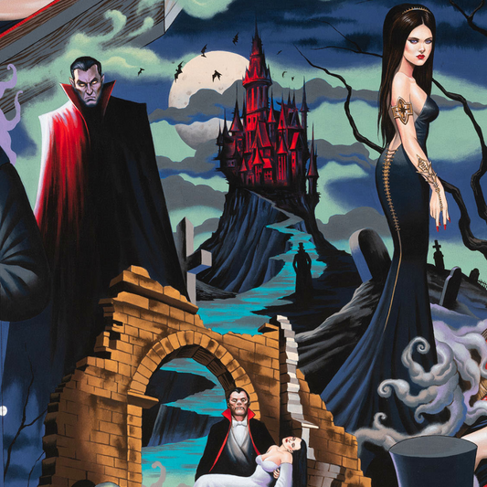 MIDNIGHT Night of the Vampire by Nicole's Prints From Alexander Henry