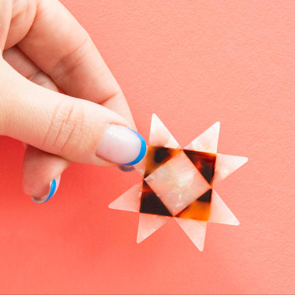 Sawtooth Star Hair Clip from Sarah Hearts
