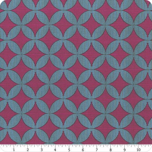 BERRY Woven Windows, Rhapsody by Anna Maria for Northcott Fabrics