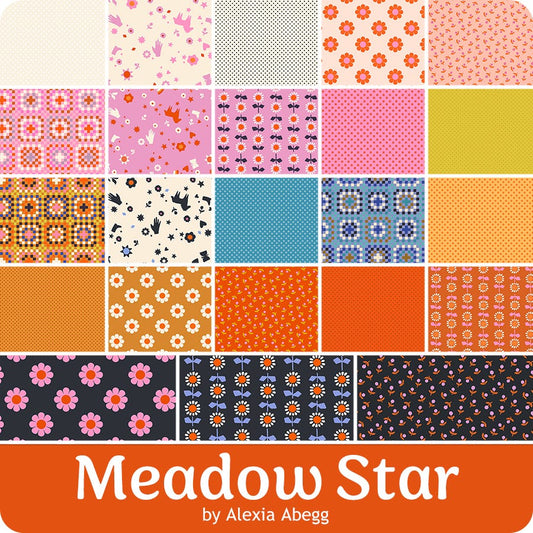 Fat Quarter Bundle of Meadow Star by Alexia Marcelle Abegg for Ruby Star Society