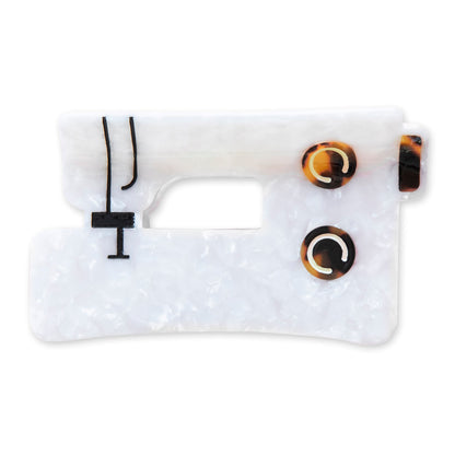 Sewing Machine Hair Claw Clip from Sarah Hearts
