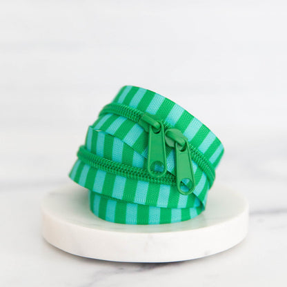 Striped 30" Zipper from Stitch Supply Co. Various Colors