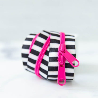 Striped 30" Zipper from Stitch Supply Co. Various Colors
