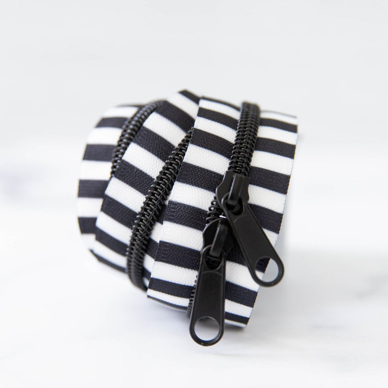Striped 30" Zipper from Stitch Supply Co. Various Colors