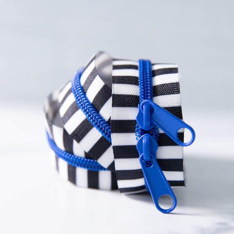 Striped 30" Zipper from Stitch Supply Co. Various Colors
