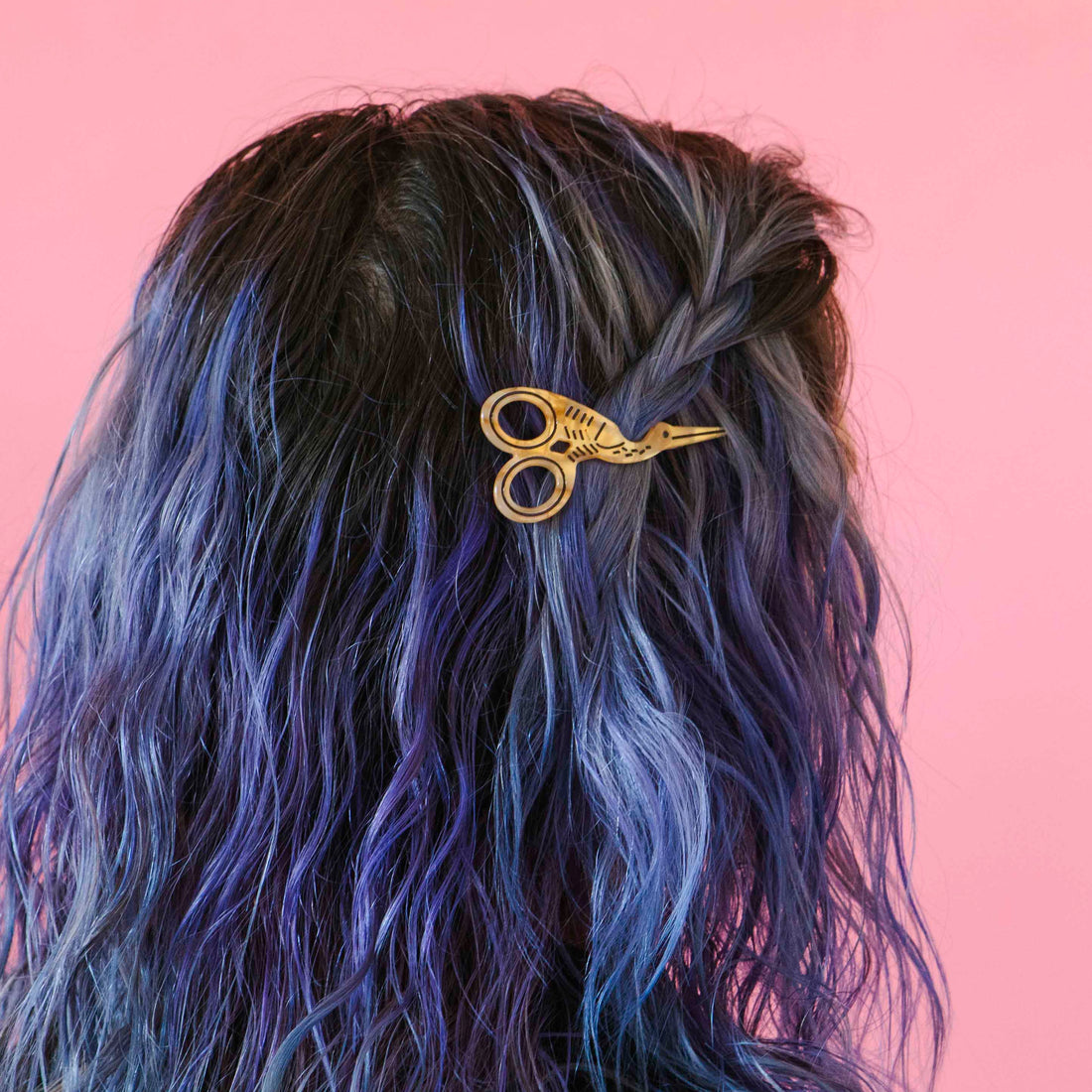 Stork Scissors Hair Clip from Sarah Hearts