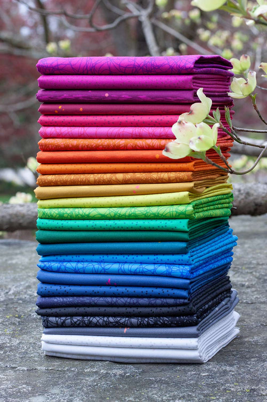 27 Fat Quarter Bundle of Sun Print Textures by Alison Glass for Andover Fabrics