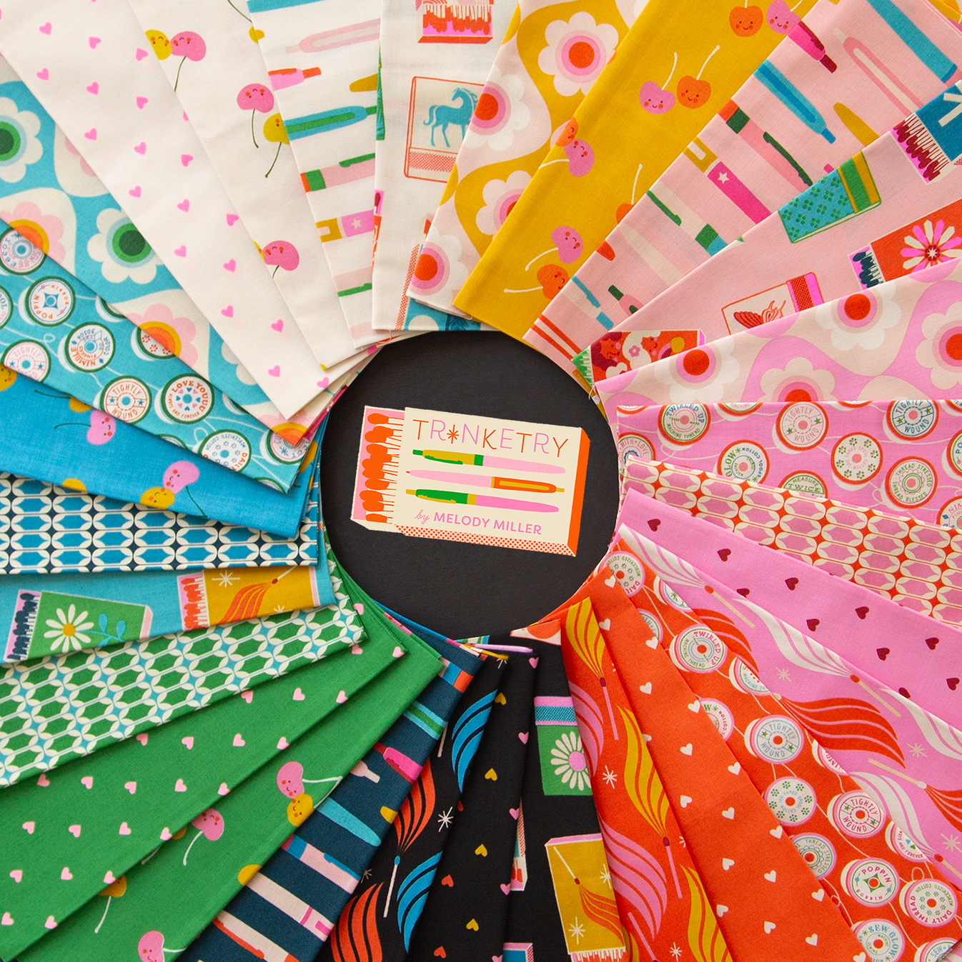 28 Fat Quarter Bundle of Trinketry by Melody Miller for Ruby Star Society