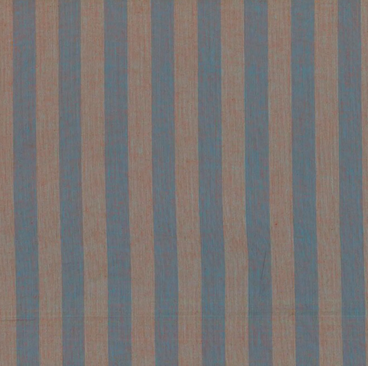 TURQUOISE, Clothesline Stripe, Ooh Lucky Lucky Warp & Weft  by Alexia Marcelle Abegg, Ruby Star Society