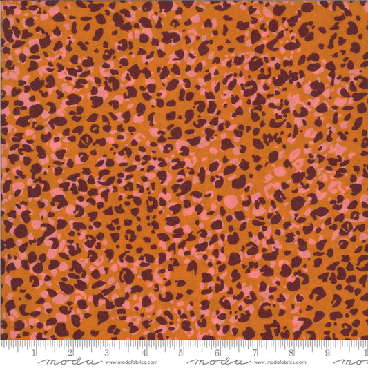 AMBER Animal Print Rayon, Kasada by Crystal Manning, Moda