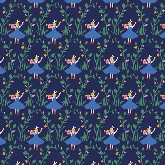 Alice In Vines from Mad Tea Party by Bikini sous la Pluie, PBS Fabrics