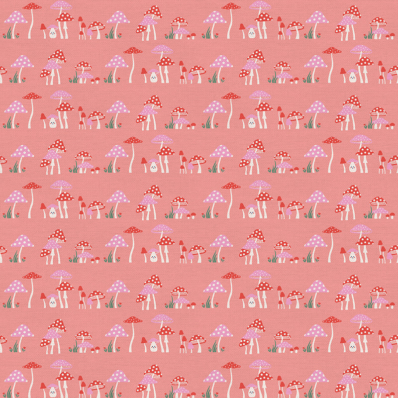 Mushrooms from Mad Tea Party by Bikini sous la Pluie, PBS Fabrics