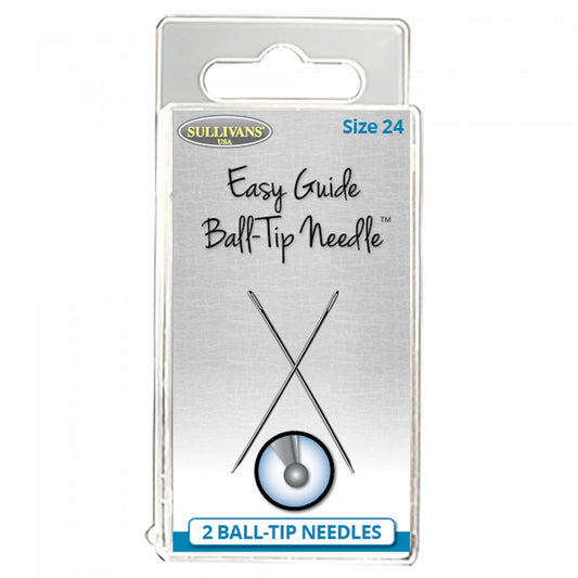 Easy Guide Ball-Tip Needle 2ct - Size 24