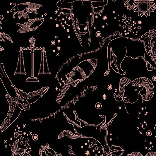 NIGHT, Infinite Heavens, Astrologika by Eye Candy Quilts