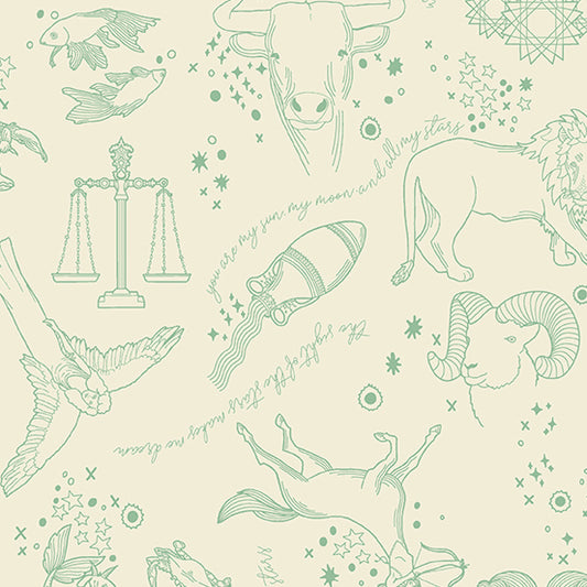 NEWSPRINT, Infinite Heavens, Astrologika by Eye Candy Quilts