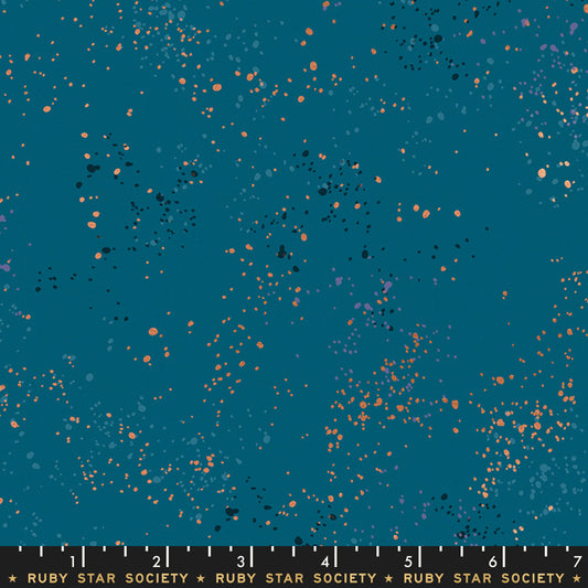 TEAL, Speckled Metallic from Rashida Coleman-Hale, Ruby Star