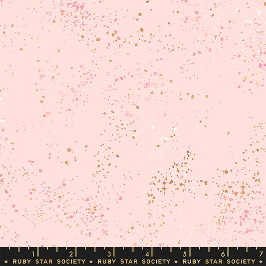 PALE PINK Metallic Speckled New 2020 from Rashida Coleman-Hale, Ruby Star
