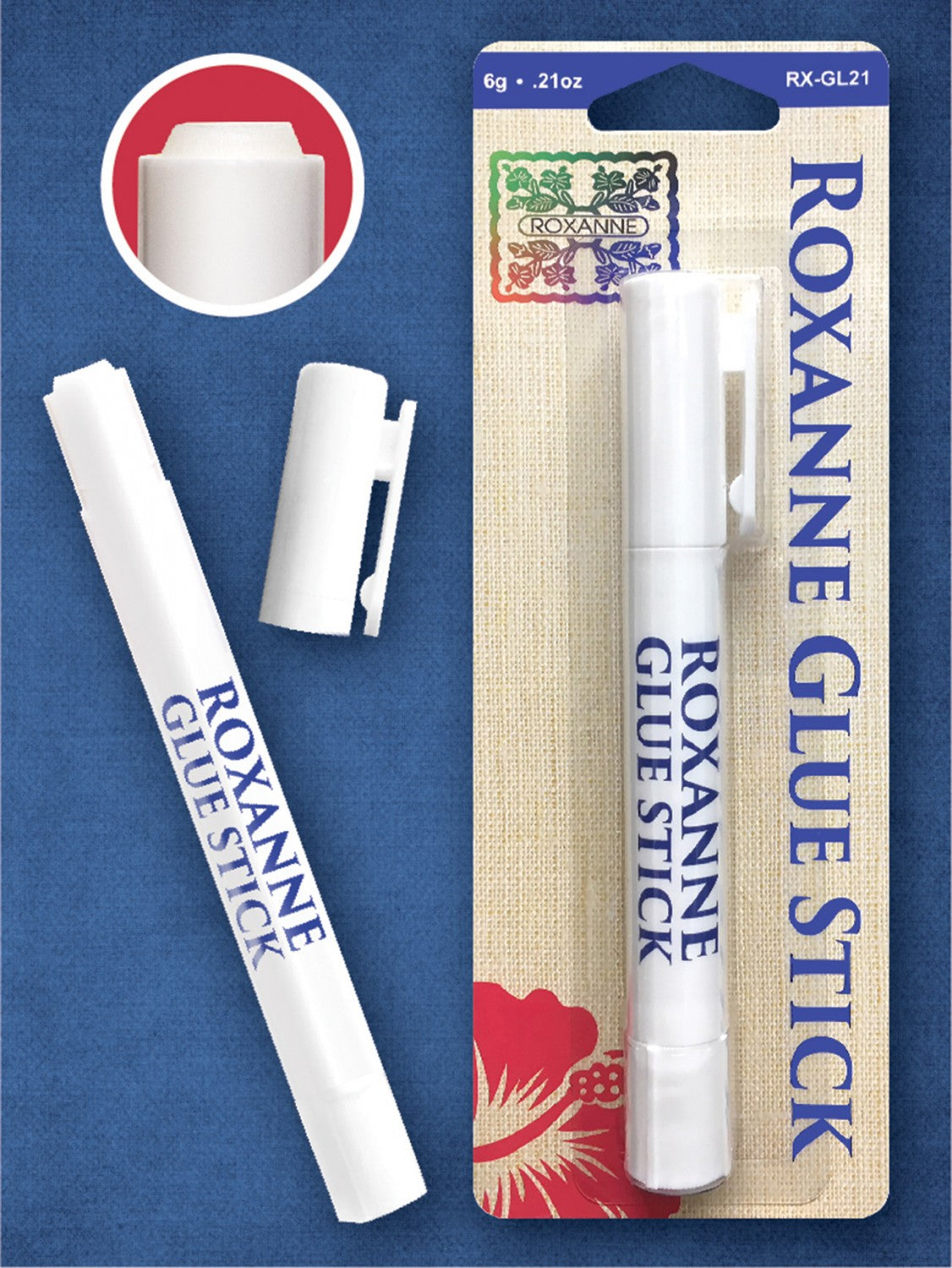 Roxanne Glue Baste It Stick .21 oz.