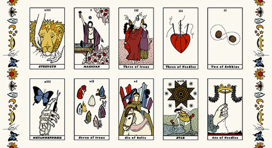 Art Nouveau, Panel, Oracle by Eye Candy Quilts
