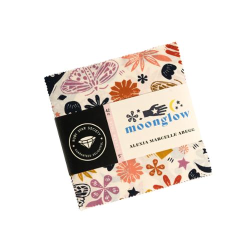 5" Charm Pack of Moonglow by Alexia Marcelle Abegg, Ruby Star Society